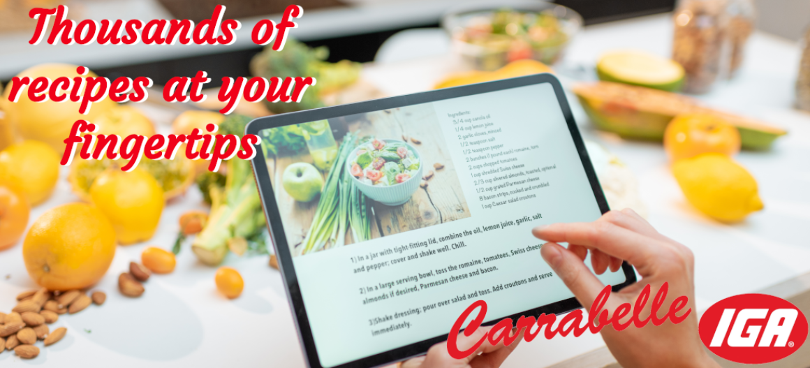 Thousands of recipes at your fingertips!