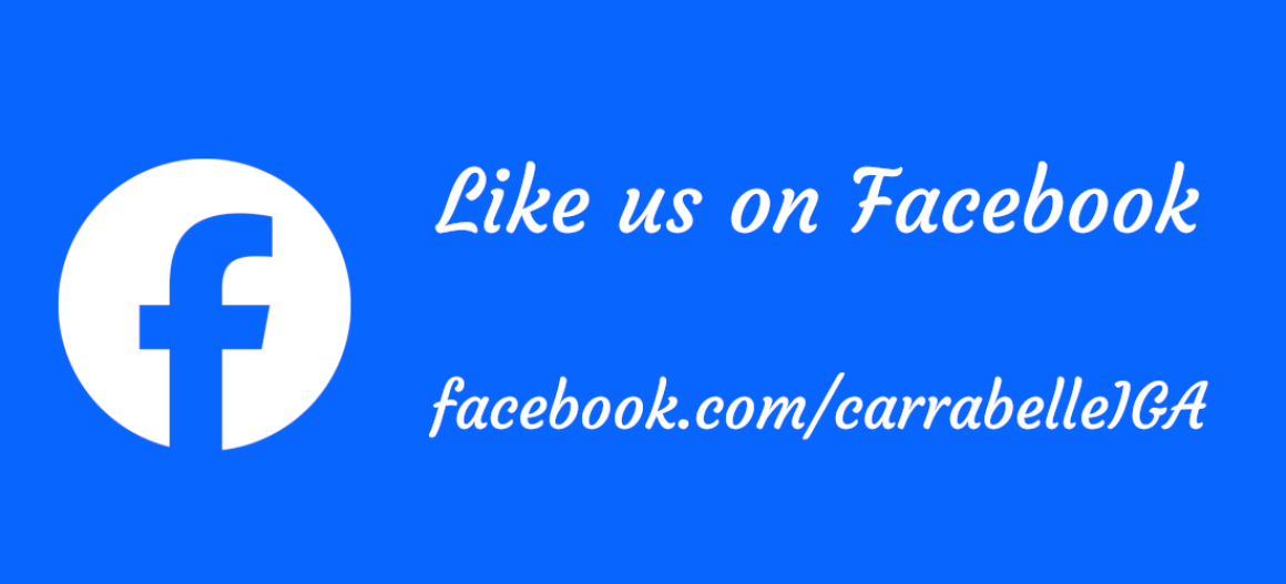 Like us on Facebook!